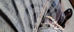 Jeans Material Texture