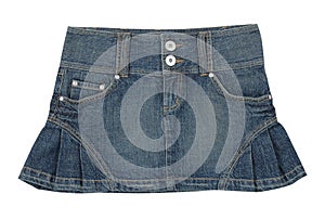 Jeans miniskirt