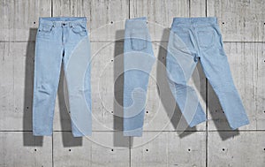 Jeans mockup set