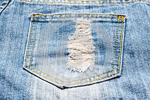 Jeans pocket