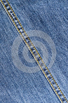 Jeans seam