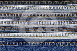 Jeans seamless, fabric of Jeans denim texture background