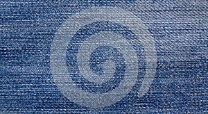 Jeans texture background, Texture of blue denim without seams and buttons close-up shot