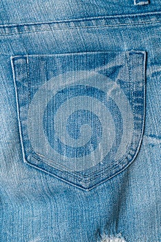 Jeans texture and detail for background