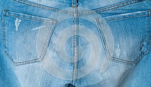 Jeans texture and detail for background