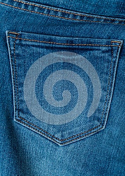 Jeans texture and detail for background
