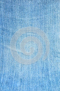 Jeans texture detail, denim fabric blue pattern texture background, design with space for text