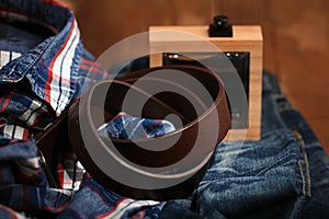 Jeanswear rustic style