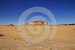 Jebel Barkal is sacred mountain in Sudan, Africa