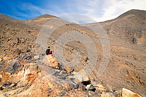 Jebel Jais mountain in Ras Al Khaimah