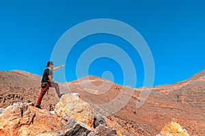 Jebel Jais mountain in Ras Al Khaimah