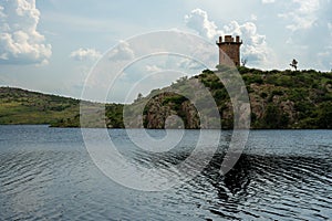 Jed Johnson Tower Stands Tall Over Lake