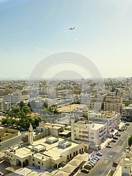 Jeddah city view from above, Jeddah, Saudi Arabia