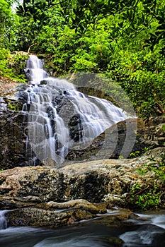 Jedkod Waterfall, Jedkod-Pongkonsao Natural Study and Ecotourism Center, Khaoyai National Park, Saraburi, Thailand. photo