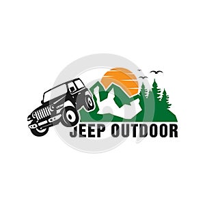 Jeep car logo design