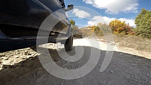 Jeep in the mountains go-pro