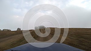 Jeep in the mountains go-pro