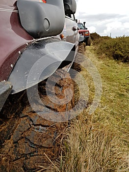 Jeep off road overland travel