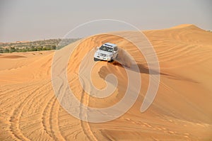 Jeep safari around Dubai