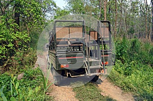 Jeep Safari - excursion in the Chitwan National Park