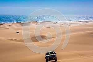 Jeep - safari through the sand dunes