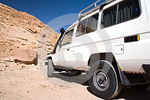 Jeep safari at Sinai desert