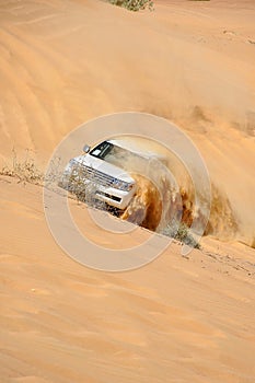 Jeep tour in the desert in Dubai