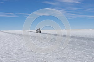 Jeep Tour Salt Flats in Salar de Uyuni Desert Bolivia