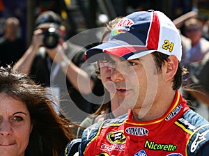 Jeff Gordon at Lowes 2
