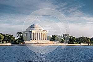 Jefferson Memorial in evening, Washington DC