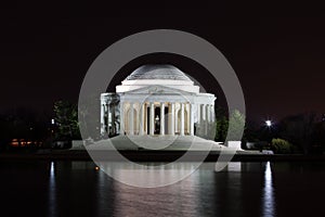 Jefferson Memorial at Night