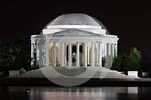 Jefferson Memorial at Night