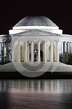 Jefferson Memorial at Night