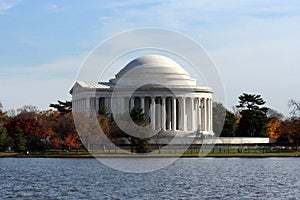 Jefferson Memorial, view across the Tidal Basin