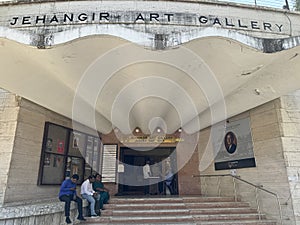 Jehangir Art Gallery in Mumbai, India