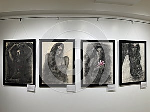 Jehangir Art Gallery in Mumbai, India