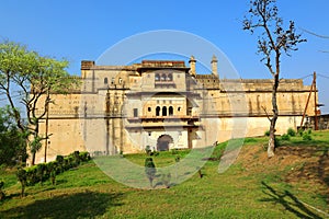 Jehangir mahal, Orchha Fort complex comprises several formidable structures