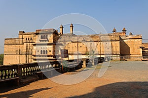 Jehangir mahal, Orchha Fort complex comprises several formidable structures