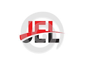 JEL Letter Initial Logo Design Vector Illustration