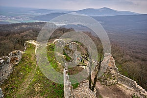 Jelenec castle ruins