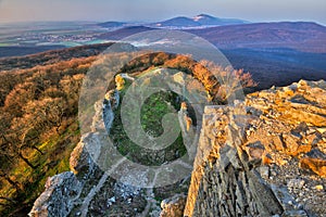 Jelenec castle ruins