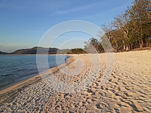 Jelengah beach, west sumbawa, indonesia photo