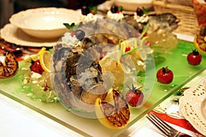 Jellied fish