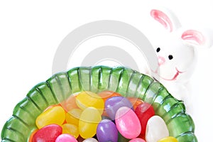 Jelly beans and Easter bunny