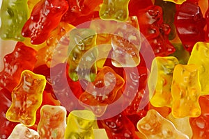 Jelly bears background