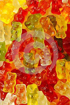 Jelly bears background