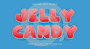 Jelly Candy editable text effect Template