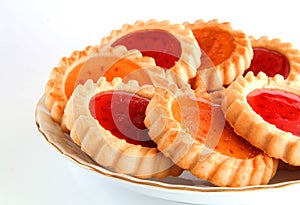 Jelly filled cookies photo