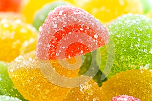 Jelly sugar candies