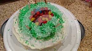 Jellybean Easter Cake